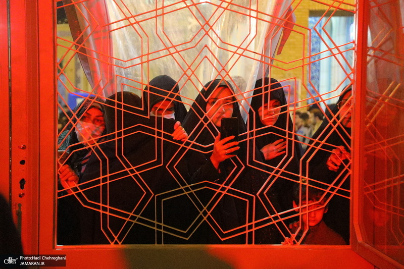 مراسم عزاداری سالروز شهادت امام جعفر صادق (ع) در مسجد اعظم قم