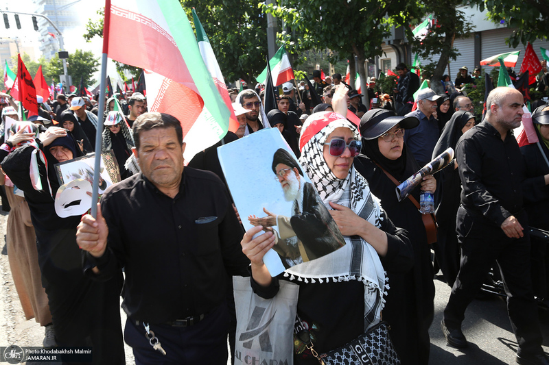 مراسم تشییع پیکر مطهر رهبر شهید انقلاب در تهران -6