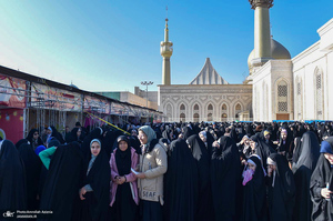 اجتماع باشکوه نوجوانان آرمانی لشکر قدس در حرم مطهر امام خمینی (س)-2