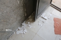 تصاویری از ترک خوردگی منازل روستایی بجنورد در پی وقوع زلزله ۵.۲ ریشتری (1)