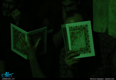 مراسم احیای شب بیست و سوم ماه مبارک رمضان در مسجد باب الحوائج تهران