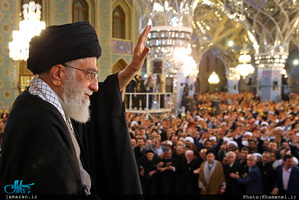 سخنرانی رهبر معظم انقلاب در اجتماع عظیم زائران و مجاوران حرم رضوی