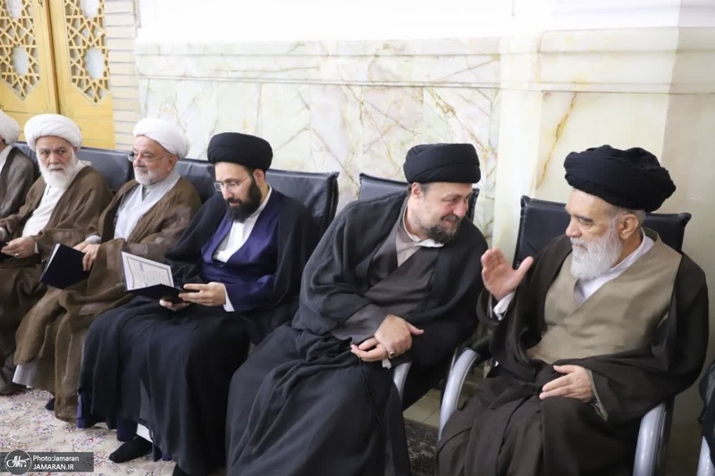 مراسم بزرگداشت آیت الله العظمی شبیری زنجانی (ره) توسط آیت الله للعظمی مکارم شیرازی