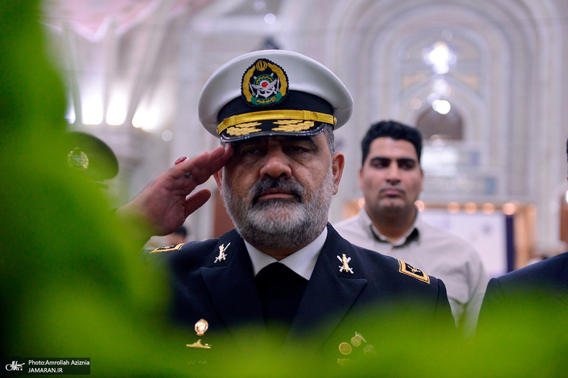 تجدید میثاق فرمانده و پرسنل نیروی دریایی ارتش جمهوری اسلامی ایران با آرمان‌های امام خمینی(س)