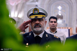 تجدید میثاق فرمانده و پرسنل نیروی دریایی ارتش جمهوری اسلامی ایران با آرمان‌های امام خمینی(س)