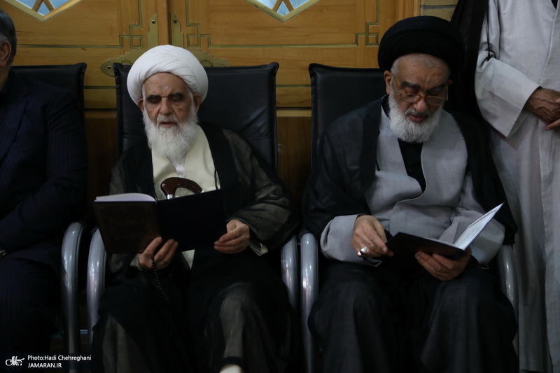 مراسم بزرگداشت حضرت امام (س) در مسجد اعظم قم