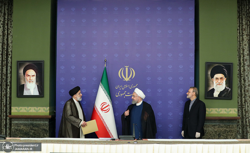 آخرین حضور لاریجانی به عنوان رئیس مجلس در شورای عالی هماهنگی اقتصادی