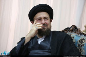 دیدار اعضای شورای اسلامی شهر تهران با سید حسن خمینی