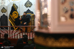 مراسم شام غریبان شهادت امام رضا (ع) در رواق دار الهدایه