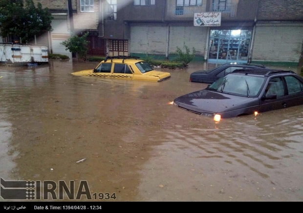 11 شهر استان قزوین در معرض خطر سیل هستند