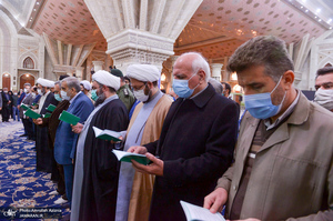 جلسه ستاد دهه فجر انقلاب اسلامی در حرم مطهر امام خمینی (س)