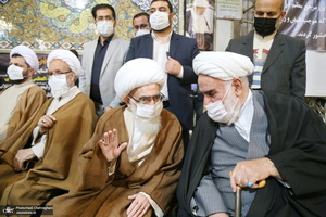 مراسم بزرگداشت مرحوم آیت الله العظمی علوی گرگانی (ره) در قم