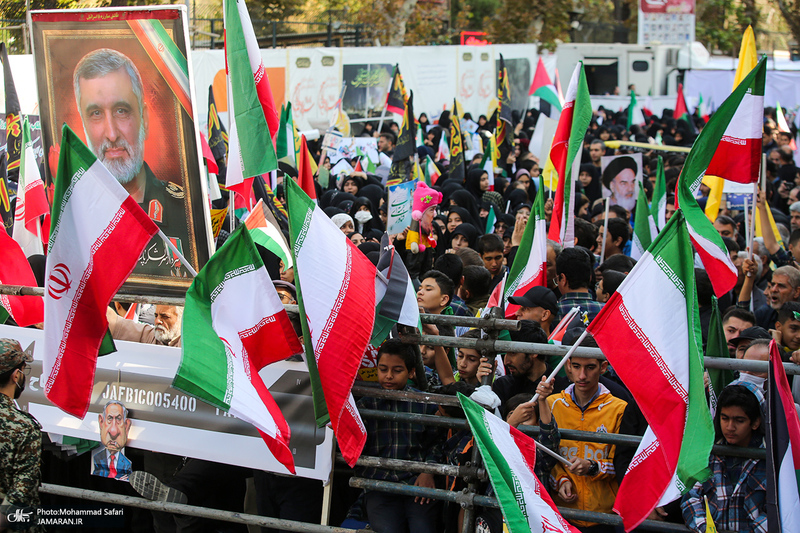 راهپیمایی باشکوه 13 آبان در تهران - 1