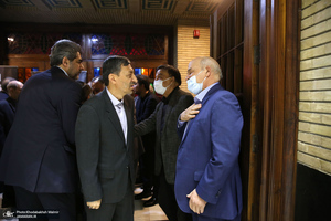 مراسم ختم مادر عیسی کلانتری با حضور چهره های سیاسی