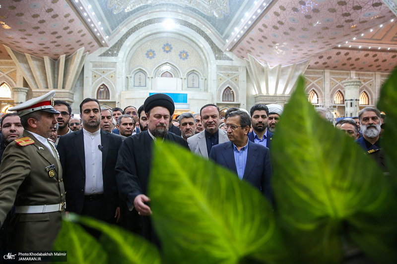 تجدید میثاق وزیر و کارکنان وزارت امور اقتصادی و دارایی با آرمان‌های امام (س)