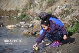 تصاویر | سنت دیرینه "سون چرشنبه - سوگتیمَخ" آذربایجان‌غربی