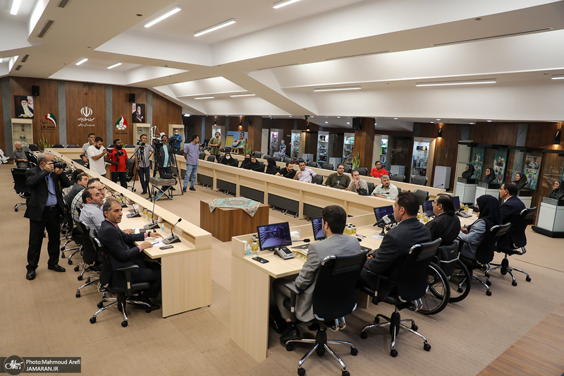 نشست خبری ماجد راشد رئیس کمیته پارالمپیک آسیا / Majid Rashed / President, Asian Paralympic Committee/ mahmoud arefi