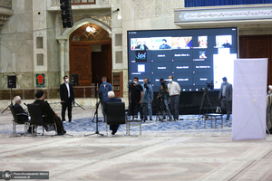 کنفرانس بین‌المللی گفتمان سیاسی از دیدگاه امام خمینی؛ نظام بین الملل و مسایل جهان اسلام / ظریف سید حسن خمینی