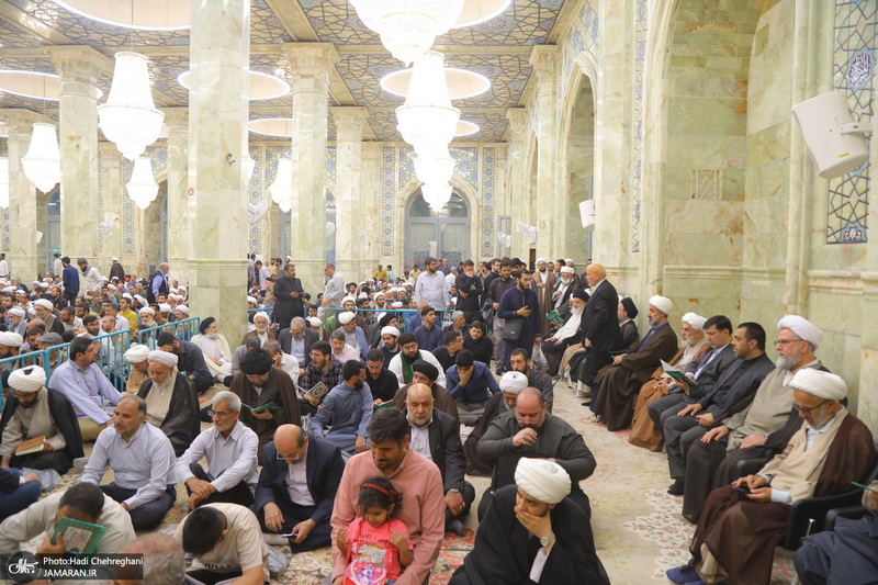 مراسم شانزدهمین سالگرد ارتحال آیت الله بهجت‎ (ره) در قم