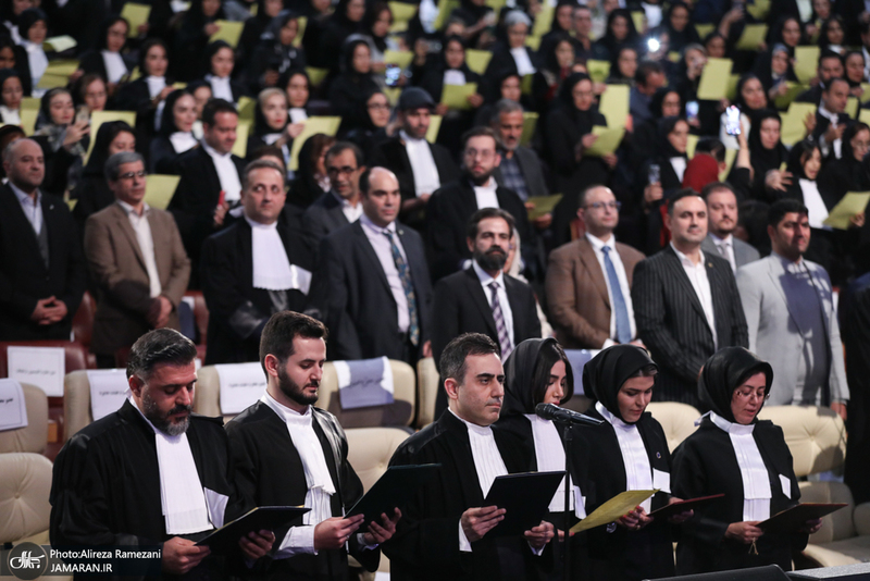 مراسم تحلیف کارآموزان کانون وکلای دادگستری