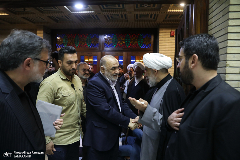 مراسم ختم مادر حجت الاسلام و المسلمین قمی