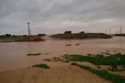 سیلاب راه ارتباطی هشت روستای گتوند را قطع کرد