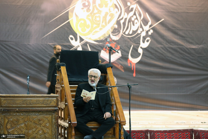 احیای شب نوزدهم ماه رمضان در حرم مطهر امام خمینی (س)