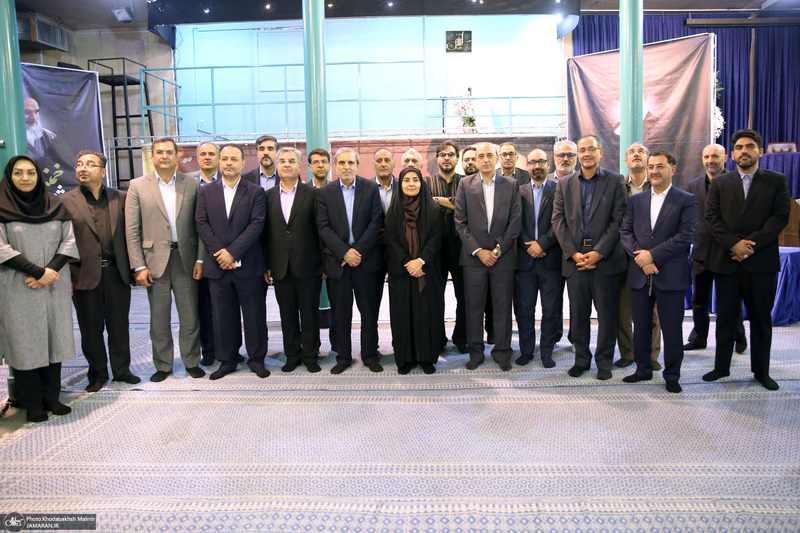 دیدار وزیر راه و شهر سازی با سید حسن خمینی