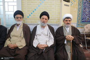 مراسم ختم مادر حجت الاسلام و المسلمین رسول جعفریان