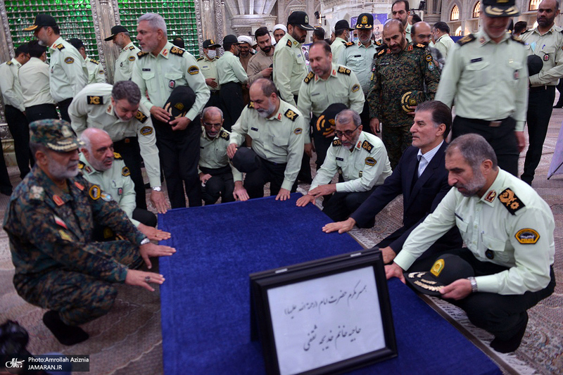 تجدید میثاق نیروهای فراجا با آرمان های امام خمینی (س)