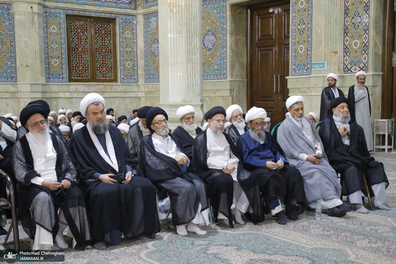 نشست دوره ای اساتید سطوح عالیه و خارج حوزه علمیه قم‎