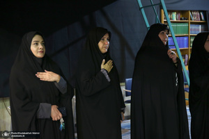 مراسم عزاداری کارکنان موسسه تنظیم ونشر آثار امام خمینی (س) به مناسبت دهه اول محرم