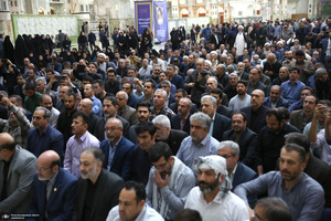 تجدید میثاق وزیر، مدیران و کارکنان وزارت علوم تحقیقات و فناوری با آرمان های امام