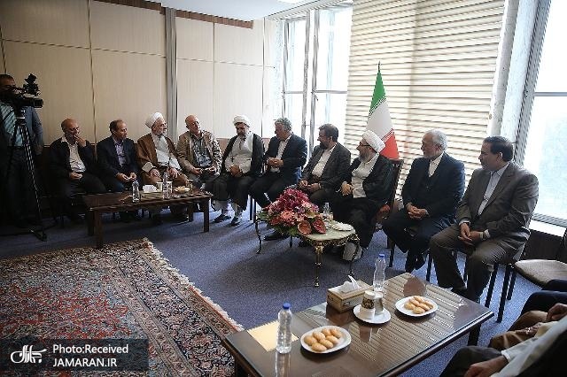 دیدار مسئولین کشوری و لشگری با رئیس مجمع تشخیص مصلحت نظام