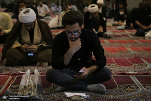 مراسم احیا شب بیست و سوم ماه مباررک رمضان در مصلای قدس قم