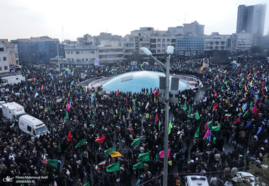 اجتماع مردم تهران در حمایت از امنیت و اقتدار کشور-2