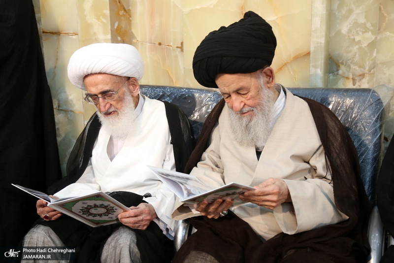 مراسم شصتمین سالگرد  ارتحال آیت الله العظمی بروجردی(ره) در مسجد اعظم قم