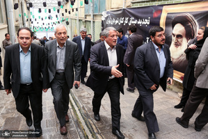 تجدید میثاق شهردار و اعضای شورای اسلامی شهر تهران با آرمان های حضرت امام(س)