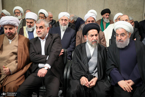 دیدار مسئولان نظام و سفرای کشورهای اسلامی با رهبر معظم انقلاب