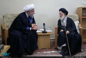 سفر رئیس جمهور روحانی به قم 