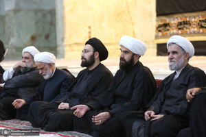 مراسم عزاداری حضرت اباعبدالله الحسین (ع) درحرم مطهر امام خمینی (س)