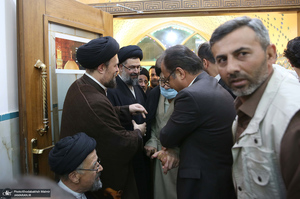 مراسم ختم همسر شهید آیت الله سید مصطفی خمینی (ره) -3