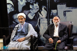 مراسم بزرگداشت حاج عیسی جعفری در بیت حضرت امام(س) در قم