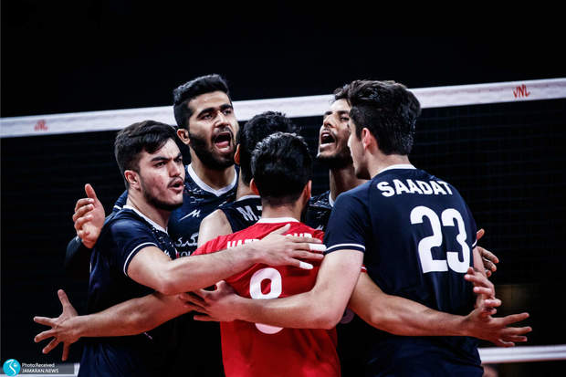 والیبال ایران در رده بندی جهانی سقوط کرد+ عکس