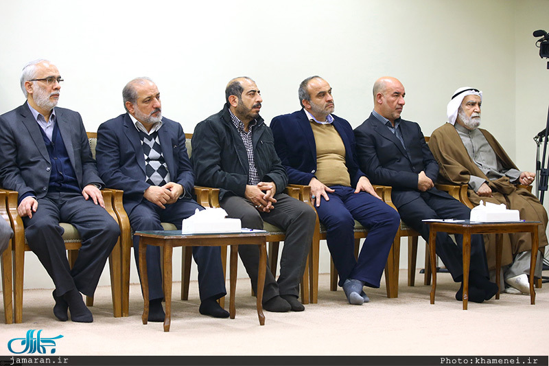دیدار اعضای ستاد بزرگداشت چهارهزار شهید استان گلستان با رهبر معظم انقلاب 