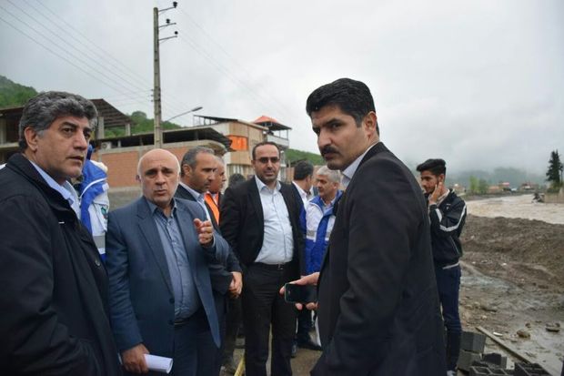 نماینده معاون اول رییس جمهوری از مناطق سیلزده مازندران بازدید کرد