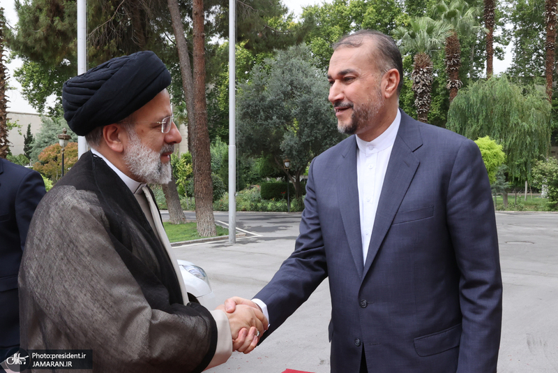 رئیسی و امیرعبداللهیان