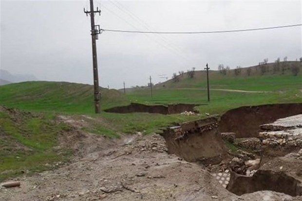 جاده روستاهای دشتبال و  سرباز در سمیرم مسدود است