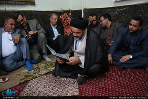 مراسم ختم  پدر حجت الاسلام و المسلمین آشتیانی 