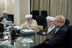 حضور قالیباف در جلسه شورای نگهبان 